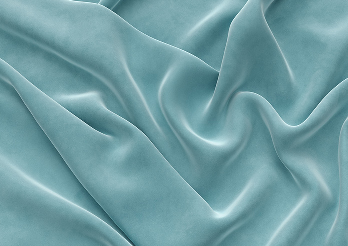 Odessa Velvet, Spa - Twist&Fit Roman Blind - Image 4